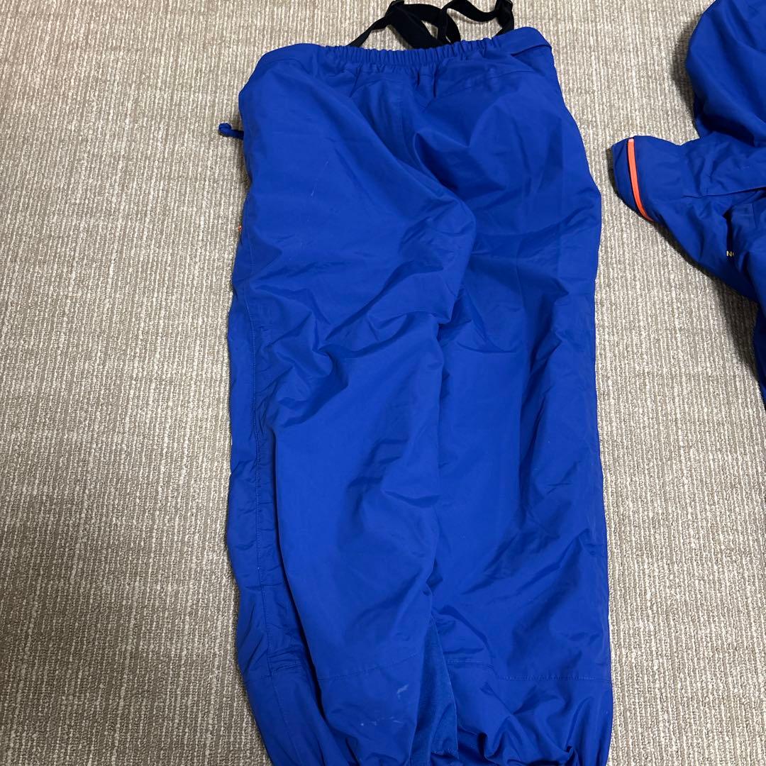 値下げ美品THE NORTH FACE スキーウェア 青/黄