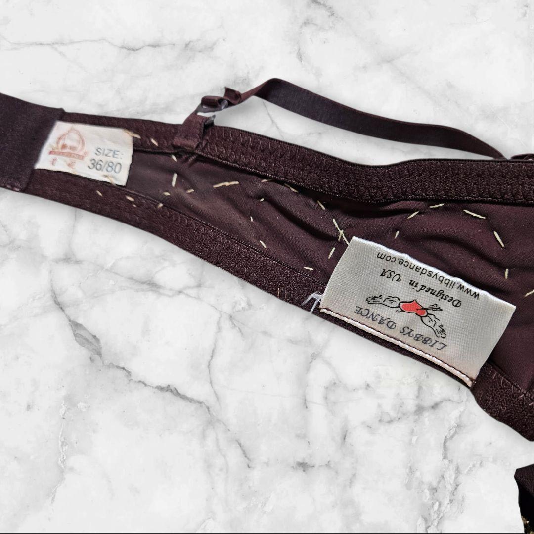 ベリーダンスセットアップ ダークブラウン