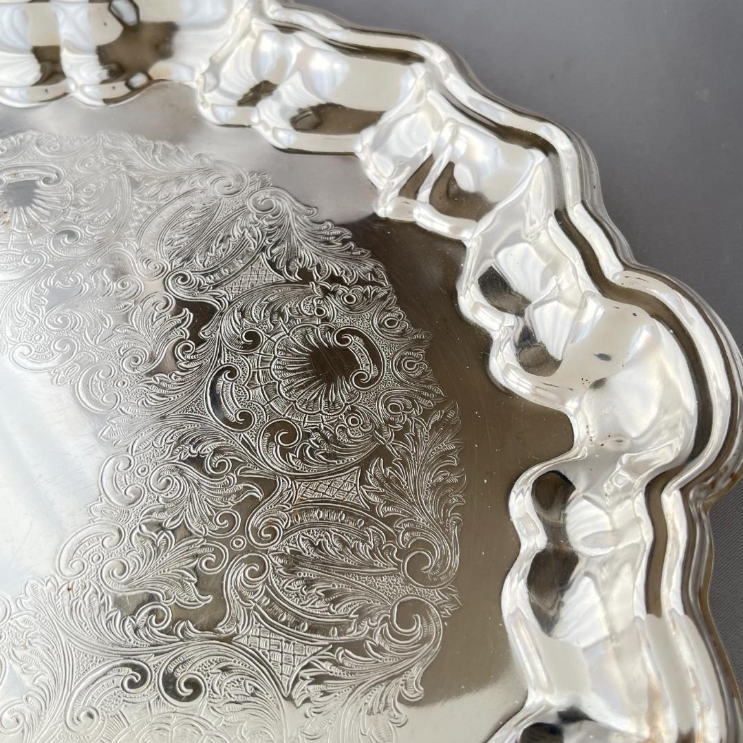 【LEONARD】チッペンデール ワイントレー / ドリンクトレー 30 cm