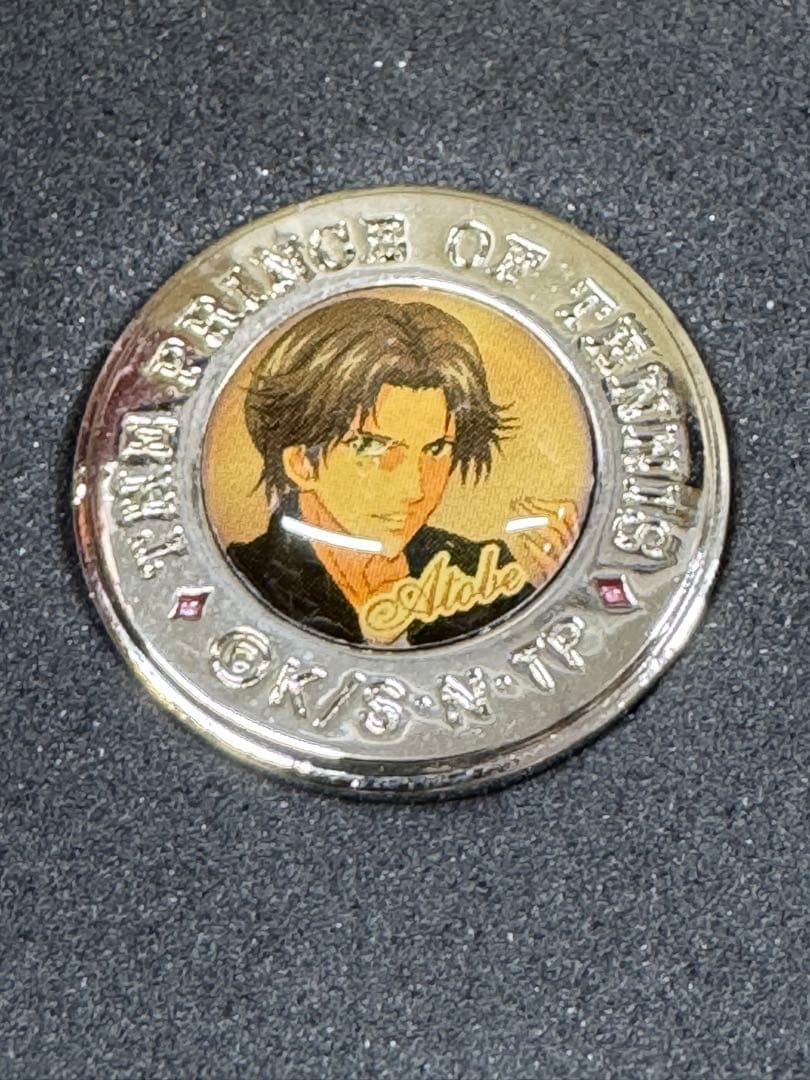 ６個セット テニスの王子様 ボタン風ピンズ ボタンカバー