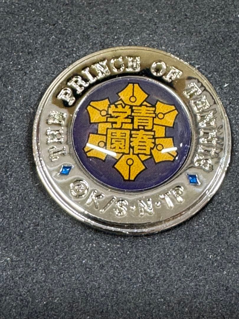 ６個セット テニスの王子様 ボタン風ピンズ ボタンカバー