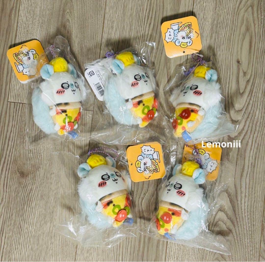 ちいかわ 黒猫のマスコット ハロウィン ピザ コンプ おそろいピザ 25点