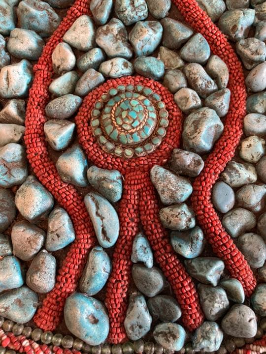 インド　ラダック　アンティーク民芸品