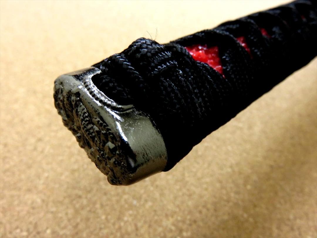 関の美術刀剣 空想刀 黒斬剣卍鍔 黒塗刀身 大刀 模造刀 模擬刀 仮装パーティー