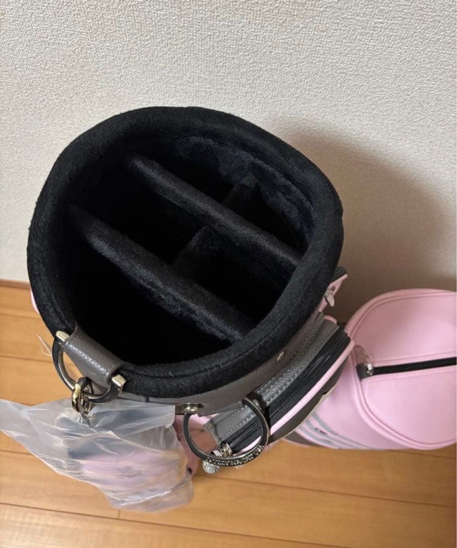 【新品】ダリーナキャット キャディバッグ　DN-CB03 ピンク 可愛いい