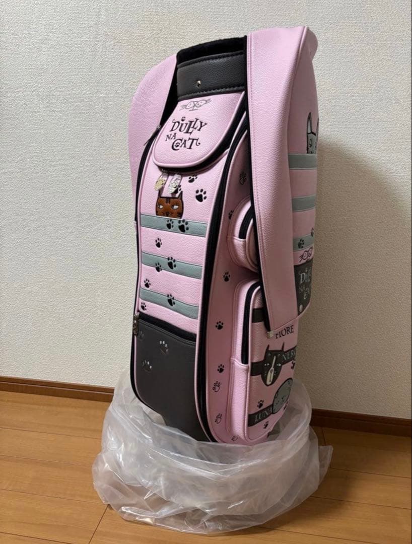 【新品】ダリーナキャット キャディバッグ　DN-CB03 ピンク 可愛いい