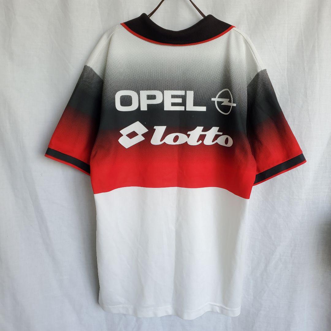 90s lotte ロット ACミラン ユニフォーム サッカー 旧 ゲームシャツ