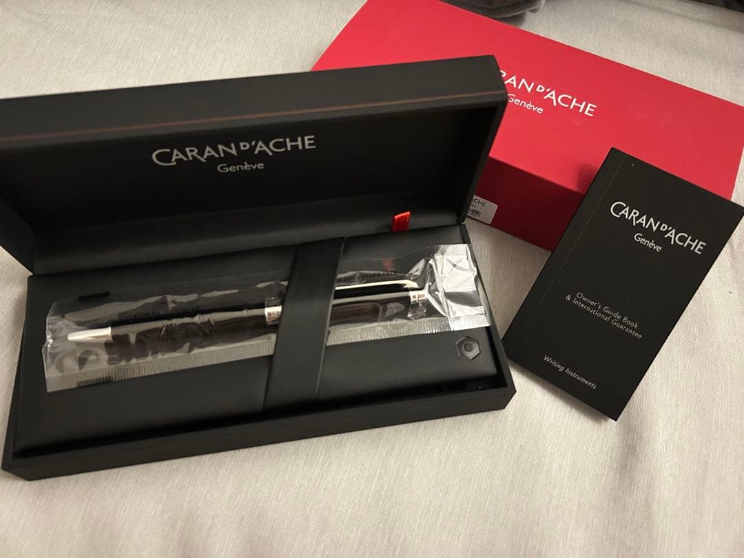 【新品未使用】カランダッシュ　レマンスリム　エボニー　ボールペン