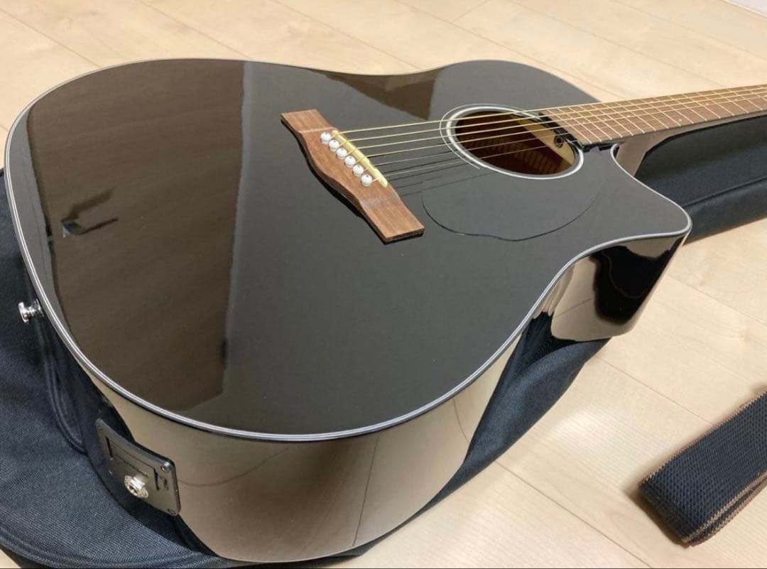 FENDER エレアコ CD-60SCE Dread/BLK