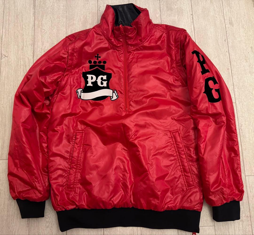 パーリーゲイツ　ジャケット　ベスト　ブラック/レッド