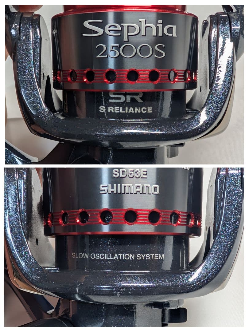 シマノ 右専用　管18GY 06セフィア　2500S　日本製