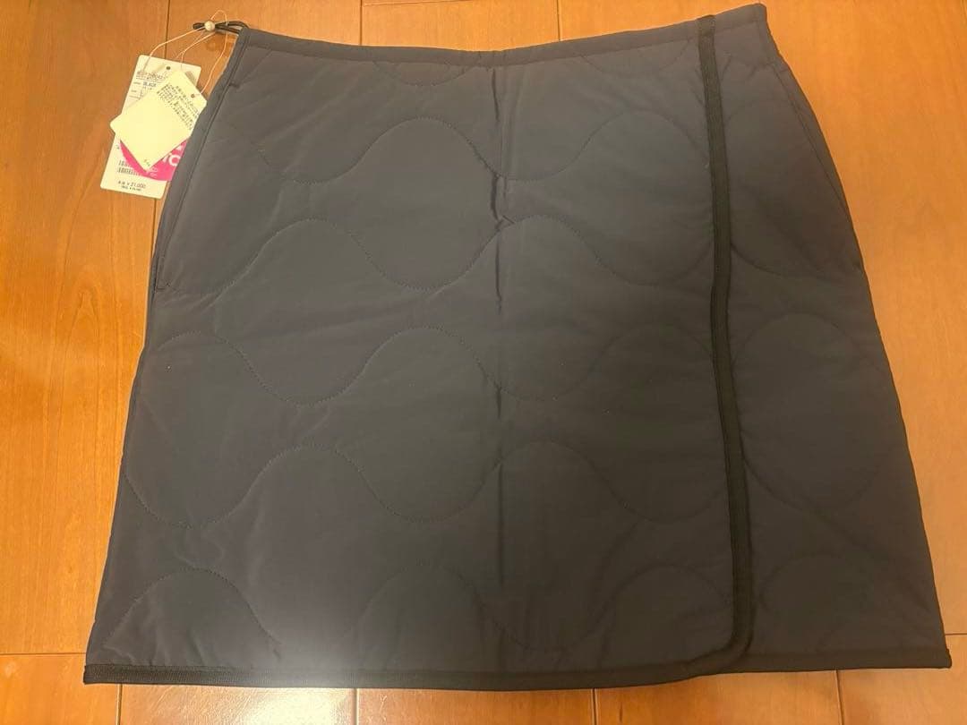 Beamsゴルフ ブラック キルティングスカート Lサイズ
