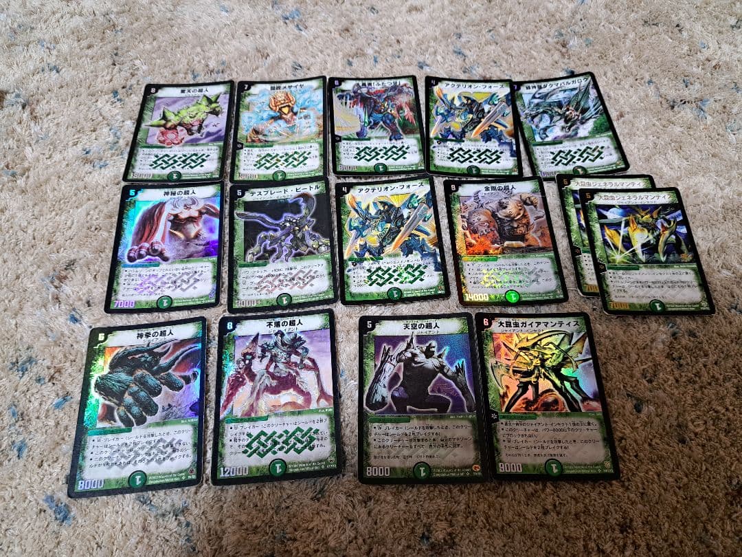 デュエルマスターズカード　SR BR レア以下　大量出品