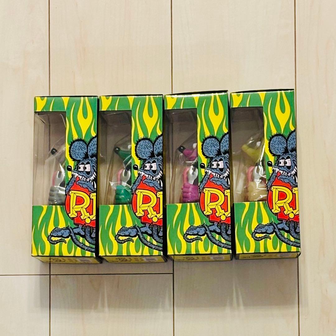 Wacky Wobbler Rat Fink 4体セット