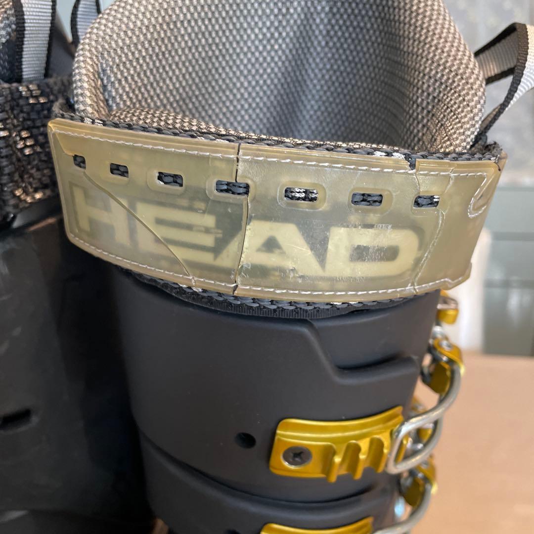 HEAD RDスキーブーツ ブラック/ゴールド 23cm