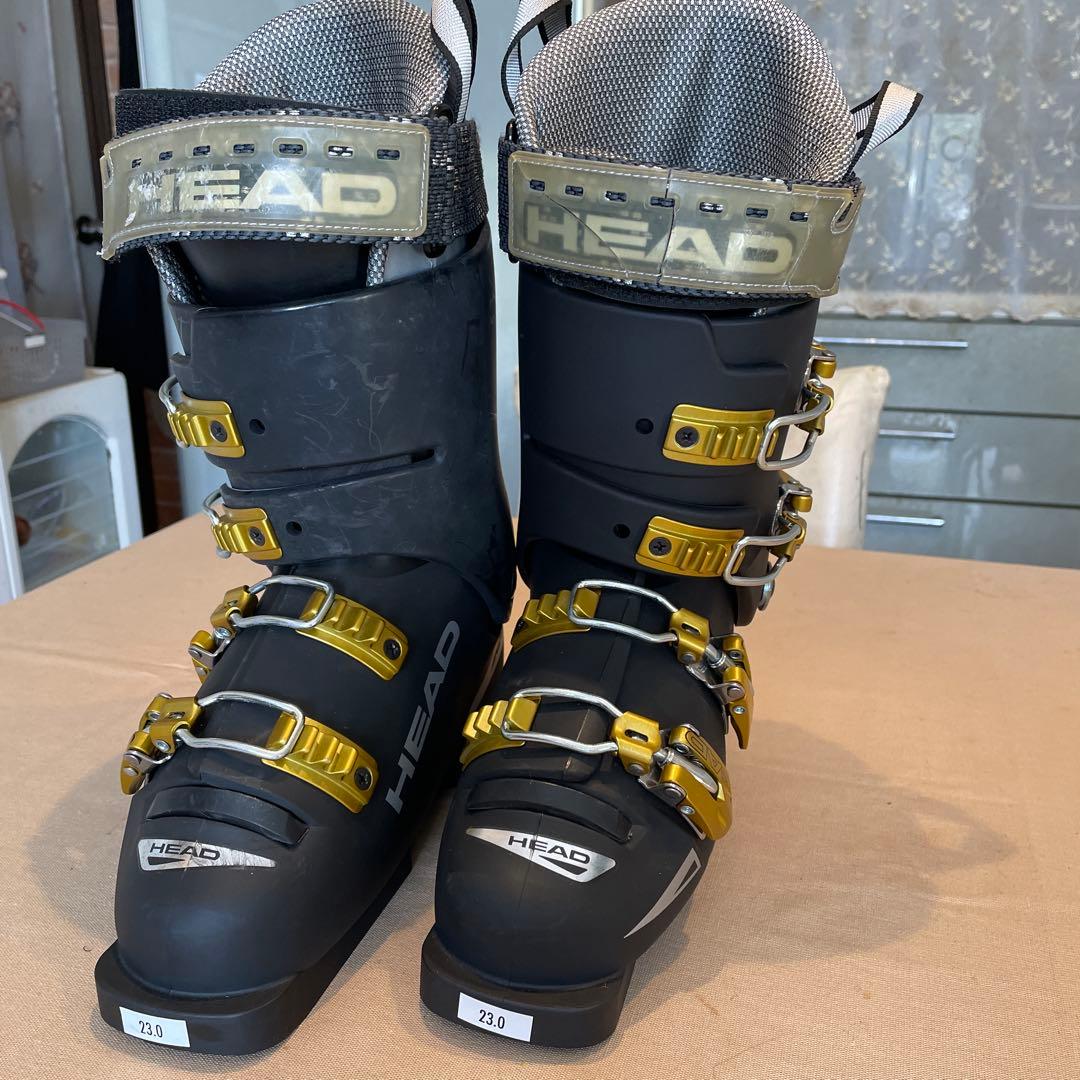HEAD RDスキーブーツ ブラック/ゴールド 23cm