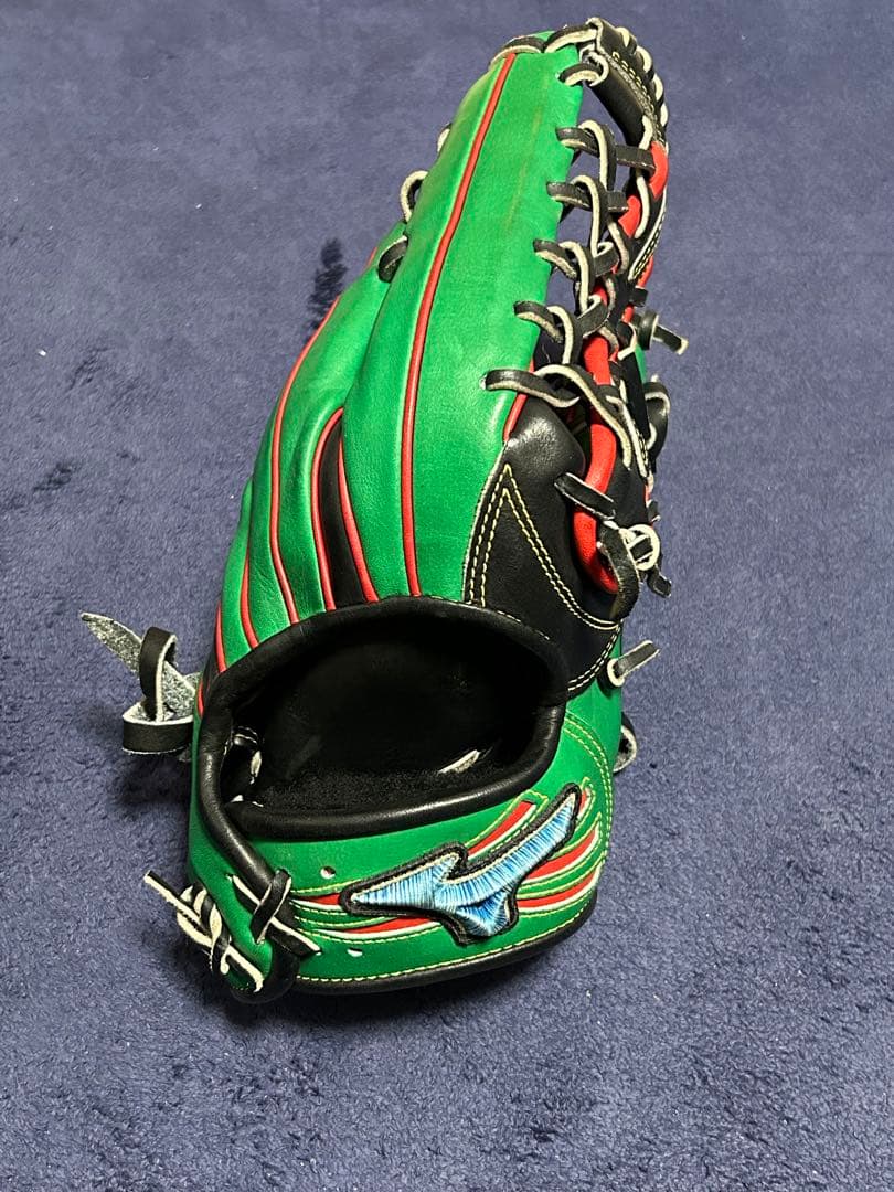 ミズノ　軟式　ダイバーシティブルー グローバルエリート 外野手用　オーダーグラブ