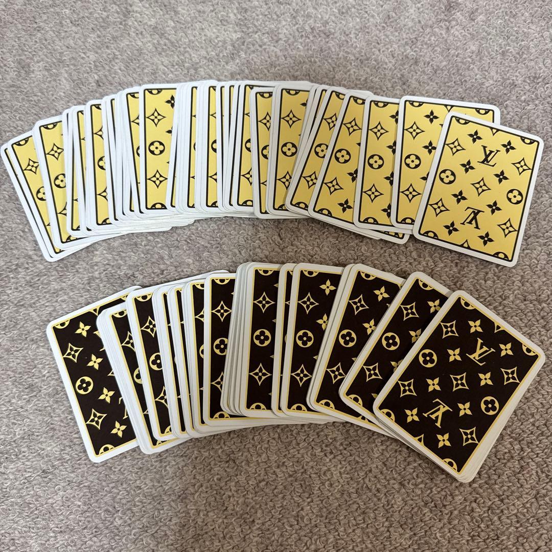 LOUIS VUITTON トランプ 2個セット モノグラム 箱付き
