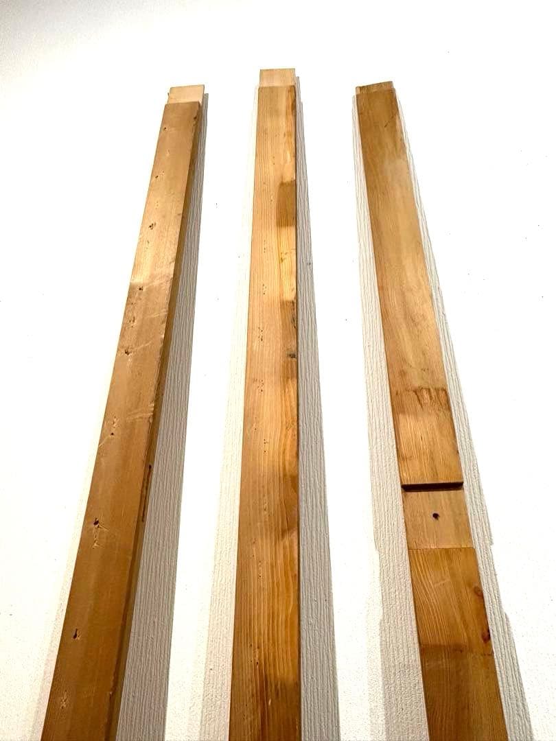 M120号　木枠　杉材　ネジ付き（2コ）