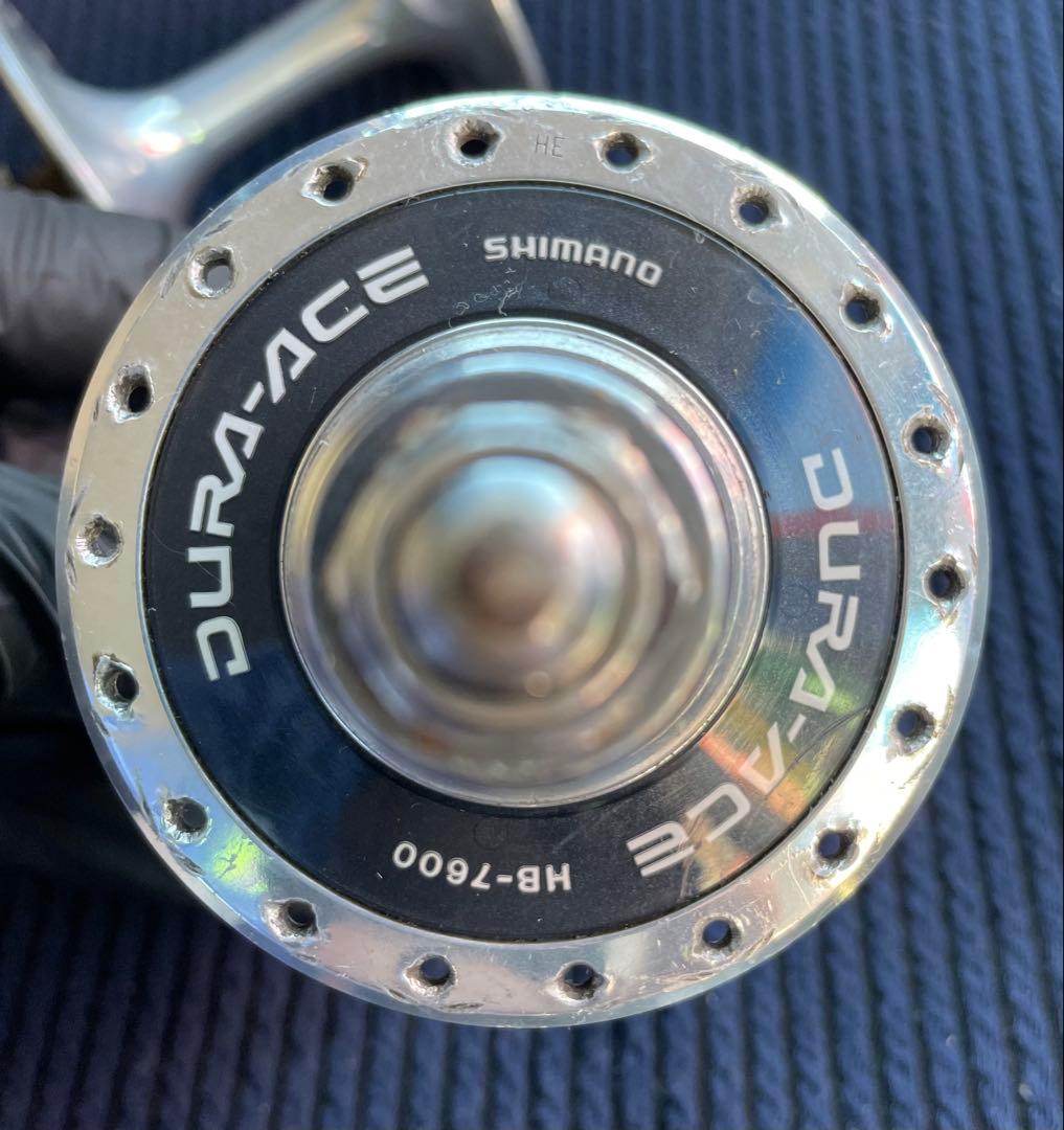 NJS SHIMANO DURAACE ハブ 36H 120mm 競輪　ピスト