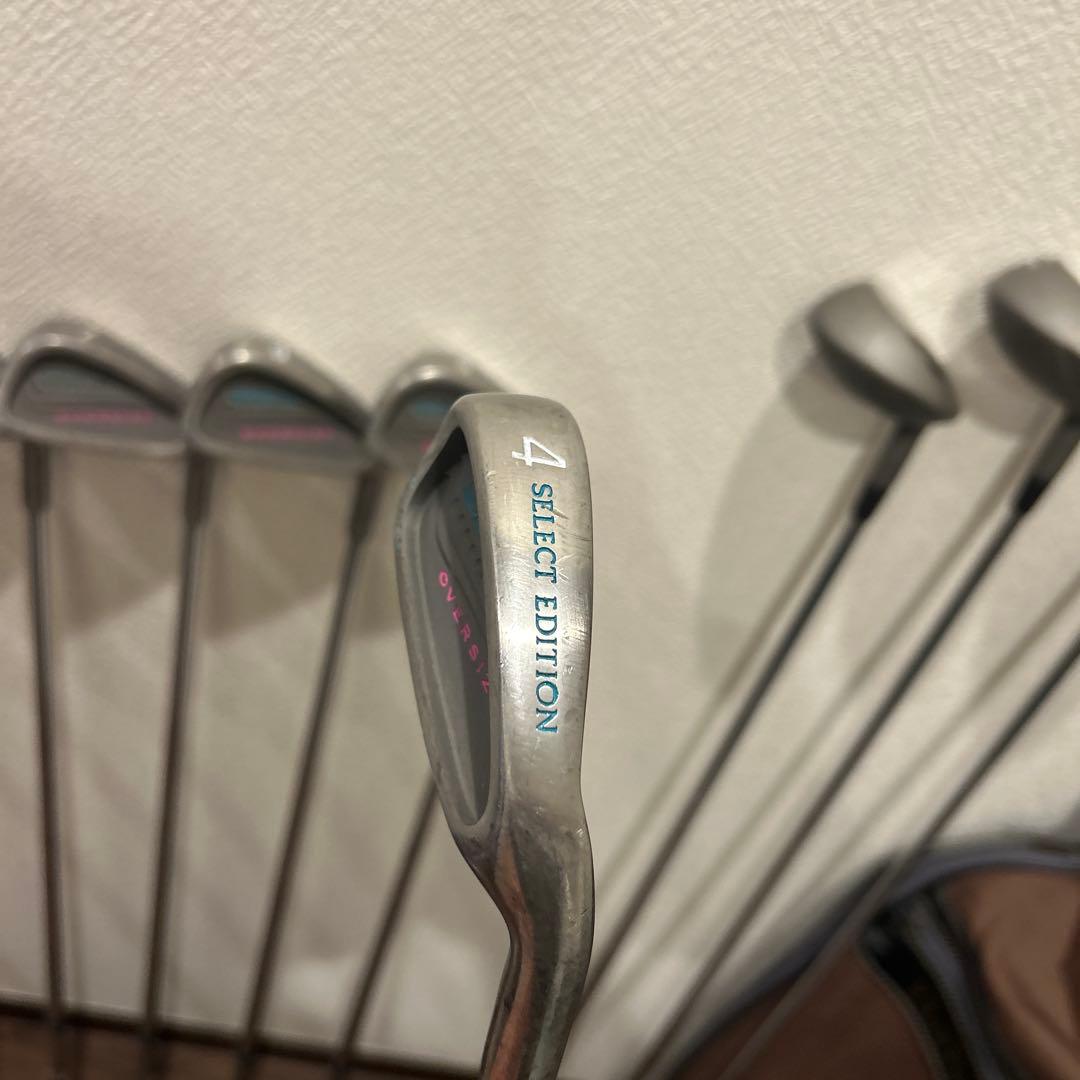 初心者お試しセット　セレクトエディション　レディースL 12本　右利き　ゴルフ