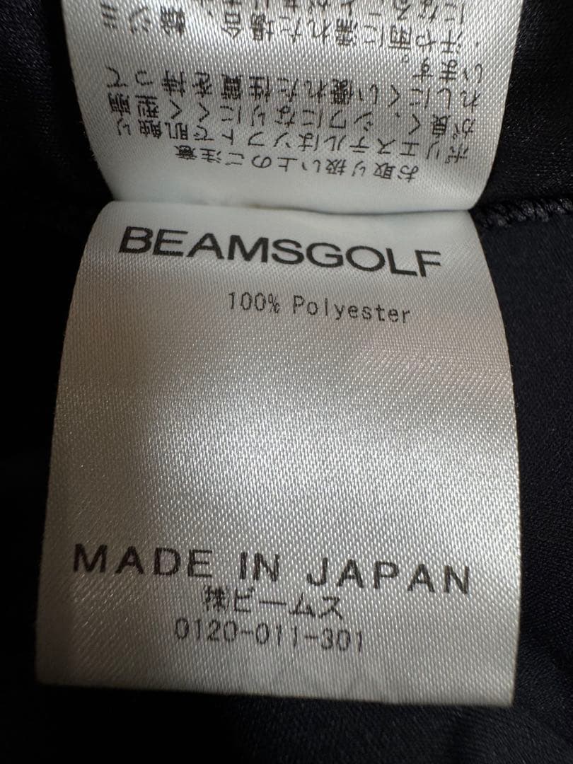 カ*ミ様 BLANK GOLF ビームスゴルフ　ジップアップジャケット ネイビー