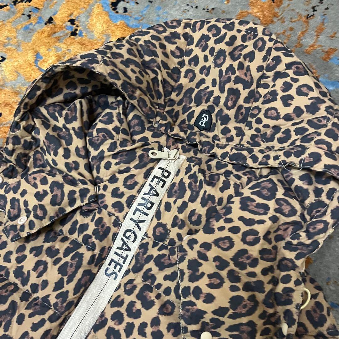 pearly gates パーリーゲイツ ダウン レオパード レディース ベスト