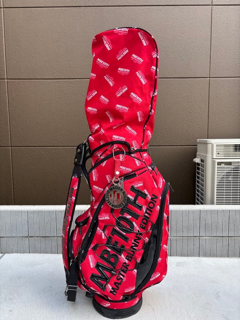 MASTER BUNNY EDITION 10周年 総柄 キャディバッグ