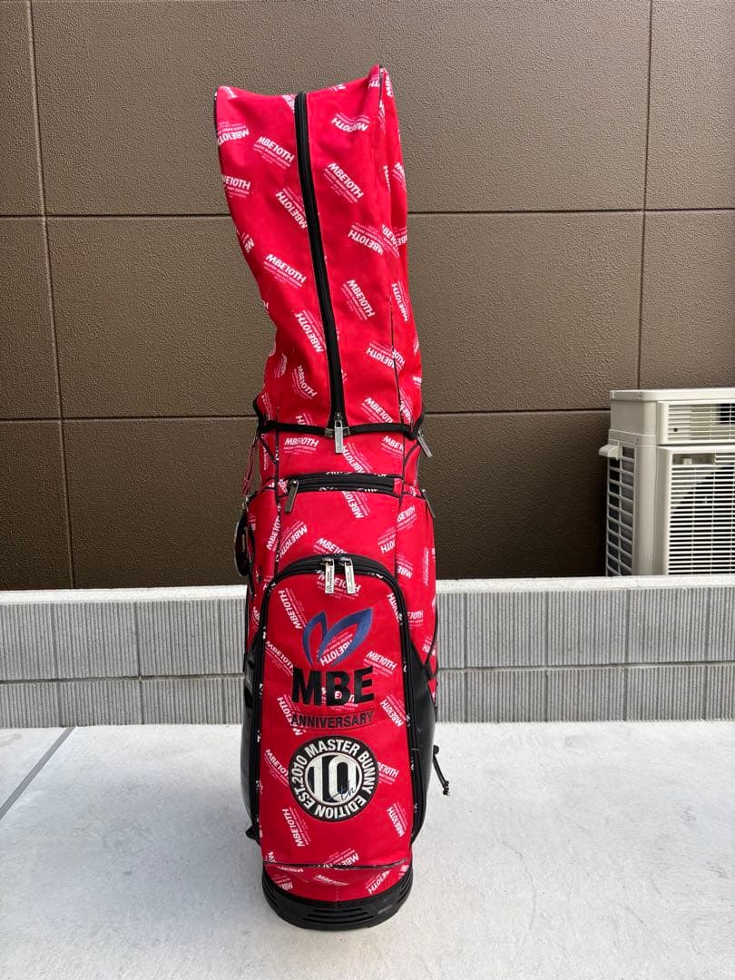 MASTER BUNNY EDITION 10周年 総柄 キャディバッグ