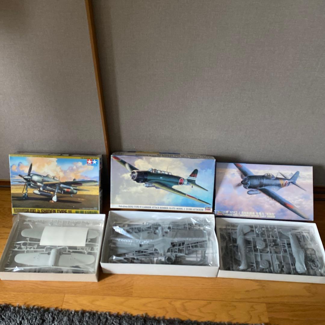 今週だけ値下げタミヤ ハセガワ大日本帝国機九機セット　1/48