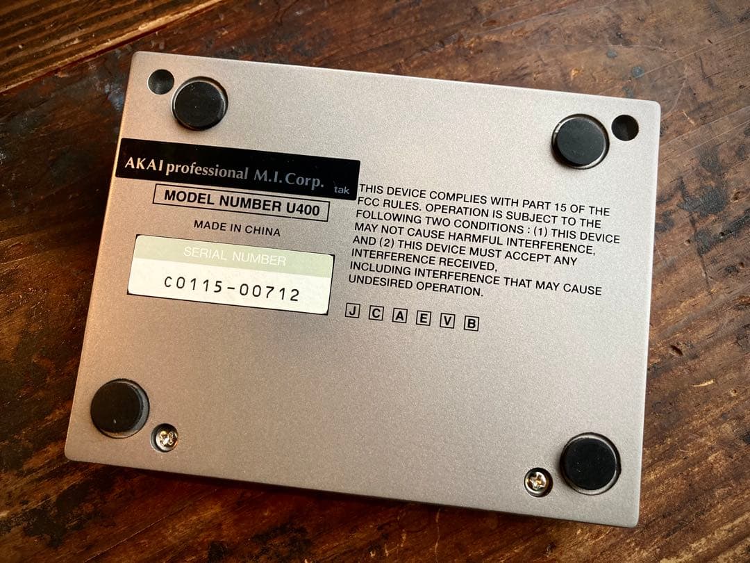 美品 AKAI U400 RIFF-O-MATIC ルーパー