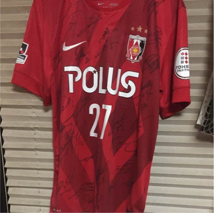 浦和レッズサイン入りユニホーム