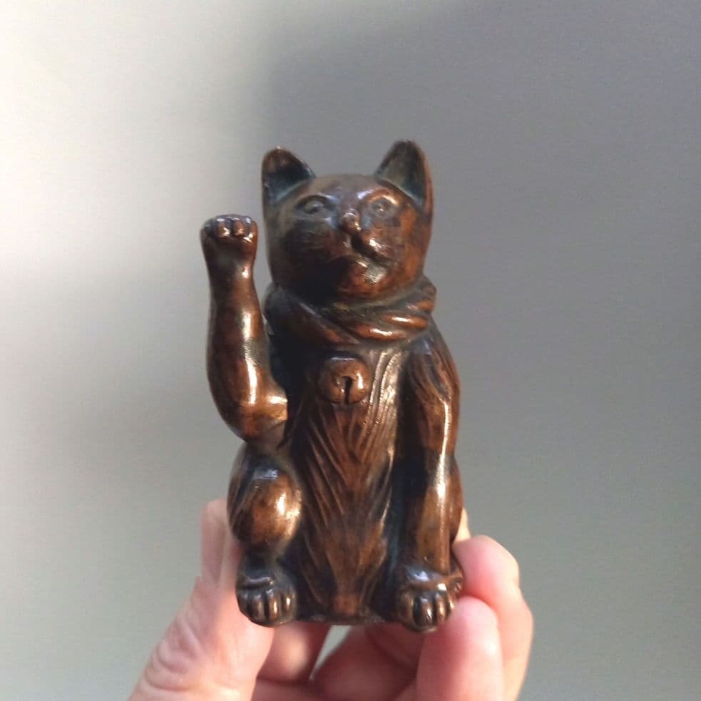 招き猫　猫の置物　オブジェ