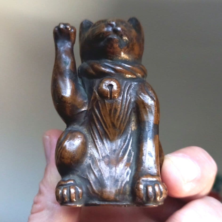 招き猫　猫の置物　オブジェ