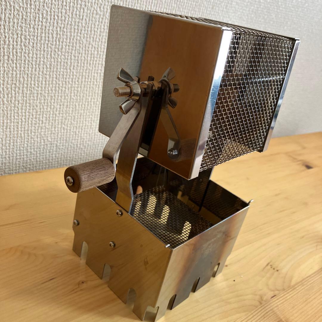 アウベルクラフト 遠赤コーヒー焙煎キット Sタイプ　手回しロースター　焙煎機