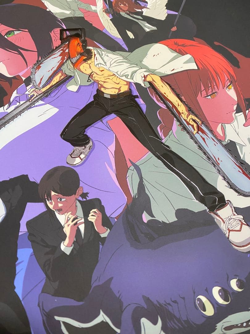 2枚セット　劇場版 特殊加工　チェンソーマン レゼ編　台湾限定 A3ポスター