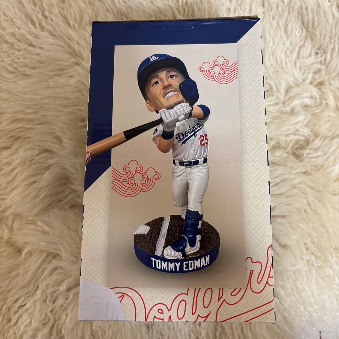 6/2 限定品❗️トミー エドマン フィギュア ボブルヘッド ドジャース