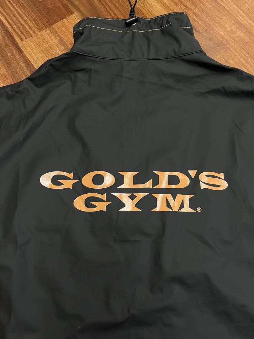 定価9.680円☆試着のみ超美品☆GOLD'S GYMオリジナル・サウナスーツ②