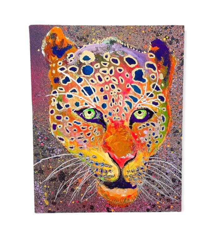 TOYAMAde. y10a4 【YORU】絵画 1点ものアート イラスト