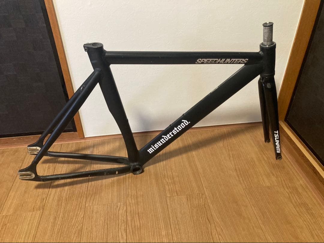 ピストバイク用 フレーム＋TSUNAMIフォークセット