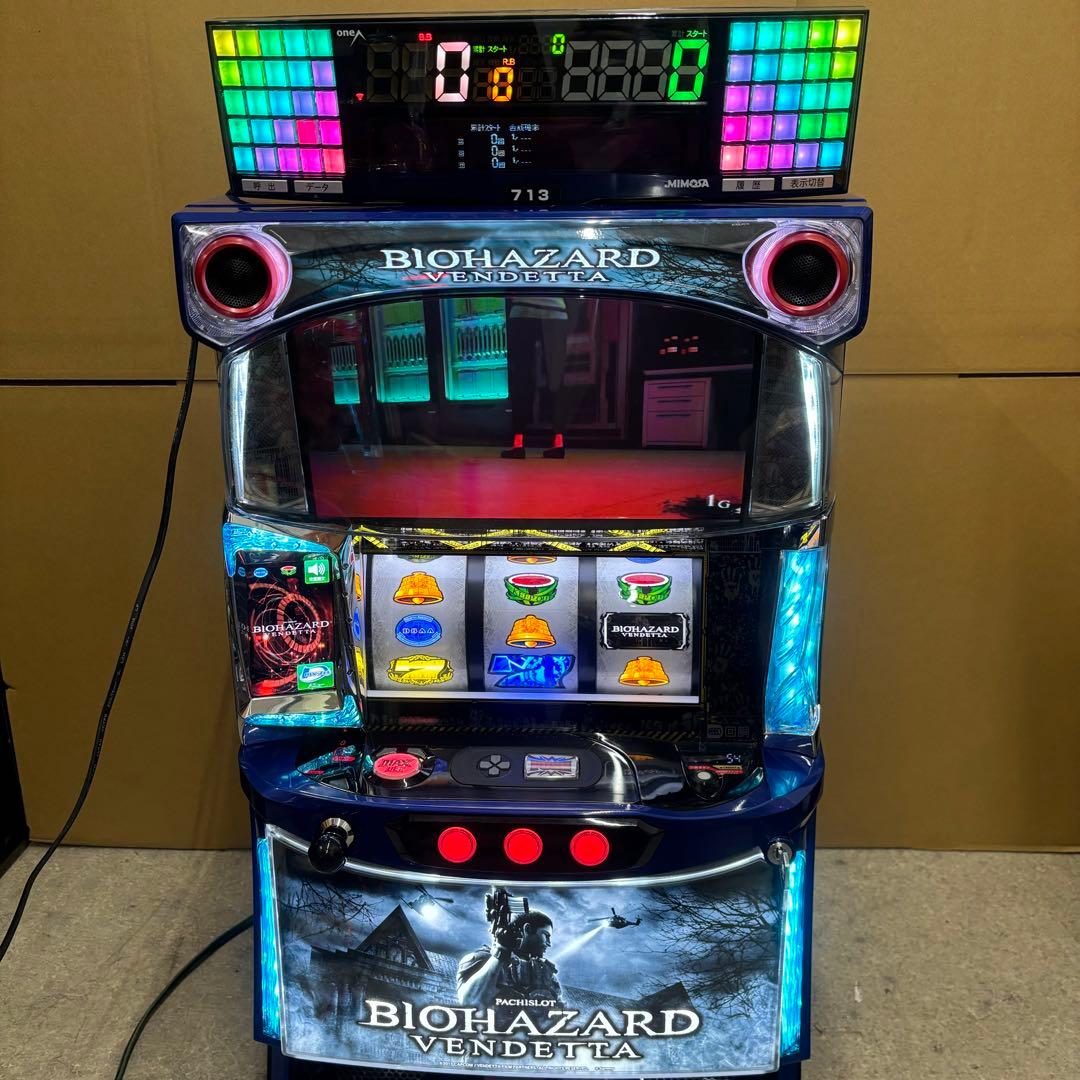 6号機 スマスロ バイオハザード ヴェンデッタ 実機 家庭用フルセット！