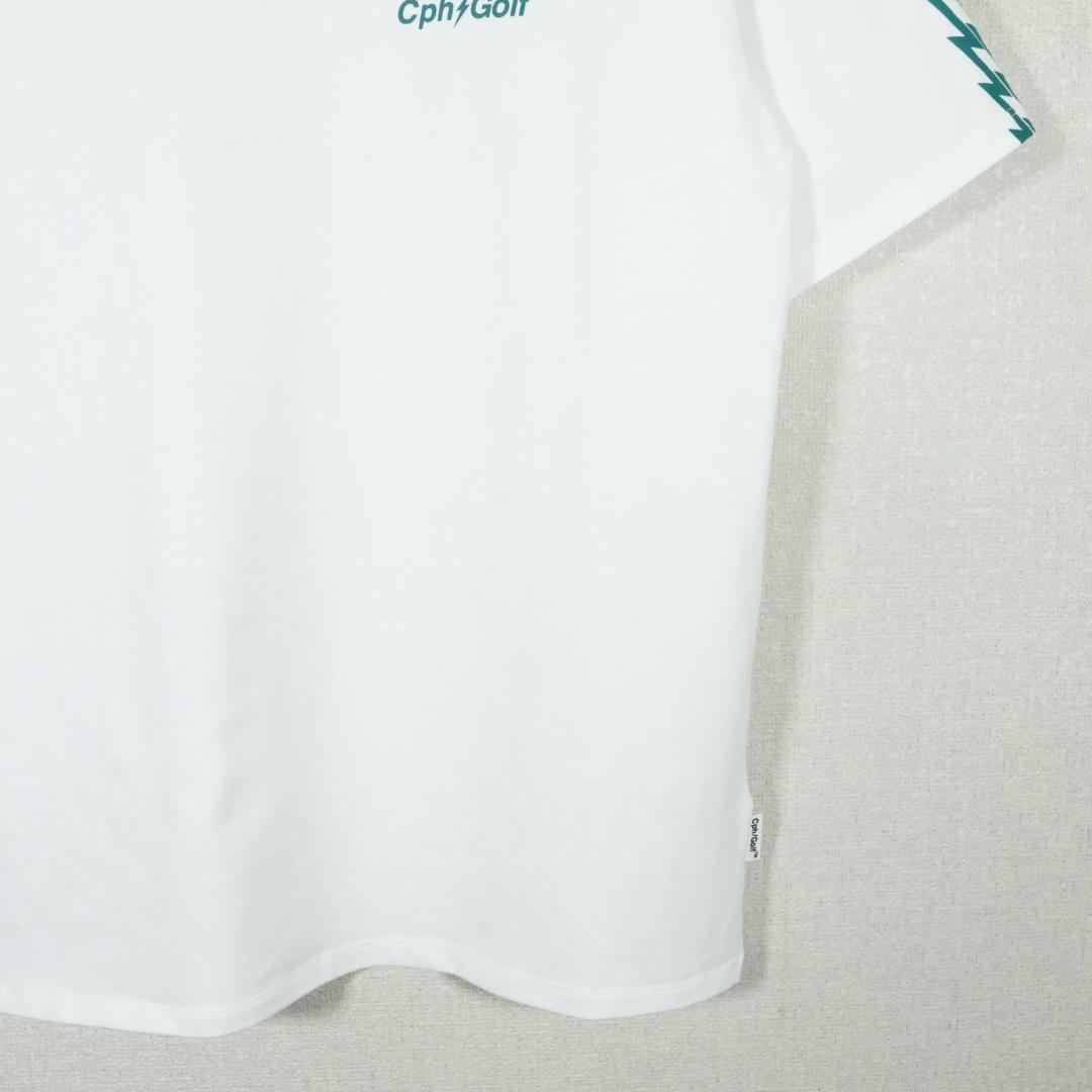 CPH/GOLF ウーマン サンダー ストライプ モック ネック ティー S