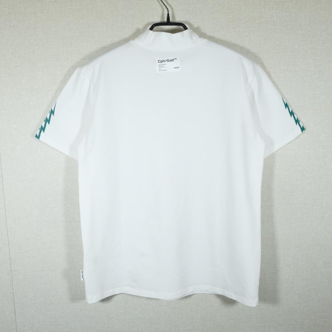 CPH/GOLF ウーマン サンダー ストライプ モック ネック ティー S