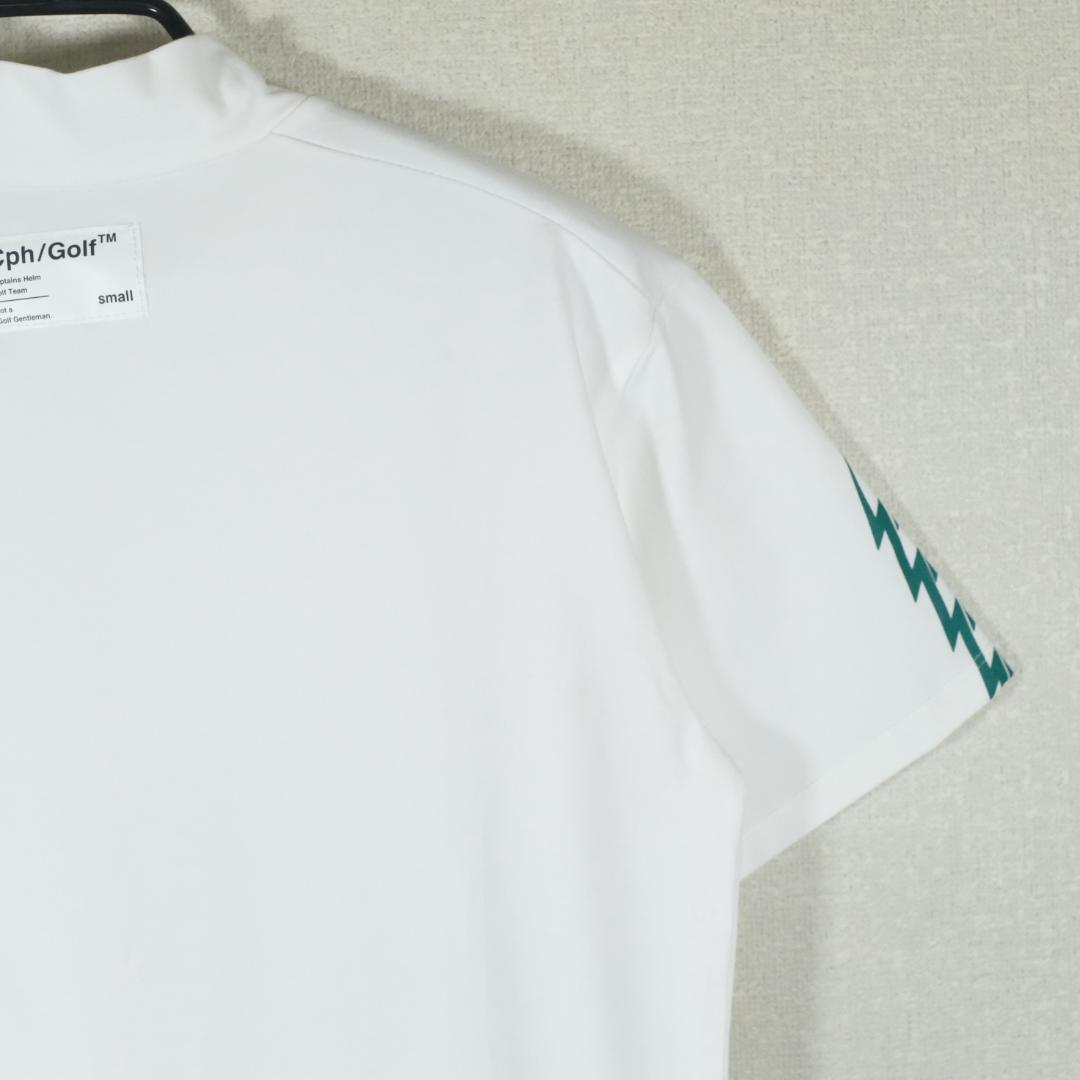 CPH/GOLF ウーマン サンダー ストライプ モック ネック ティー S