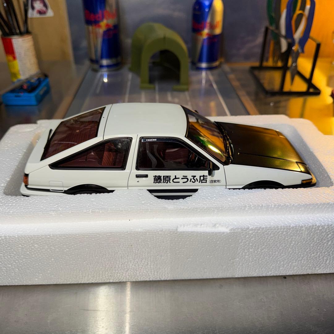 オートアート AE86 1/18　頭文字D