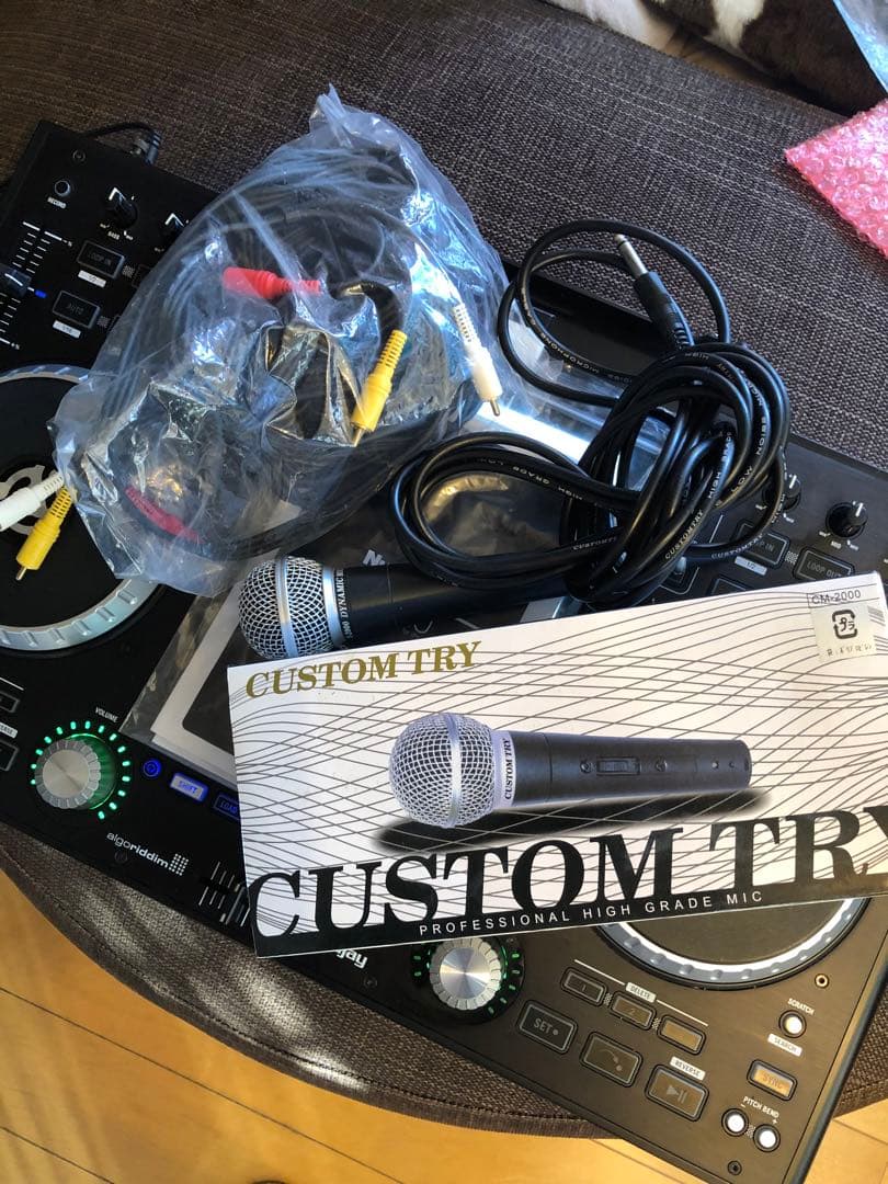 Numark iDJPro iPadAir ケース マイク セット出品　お得