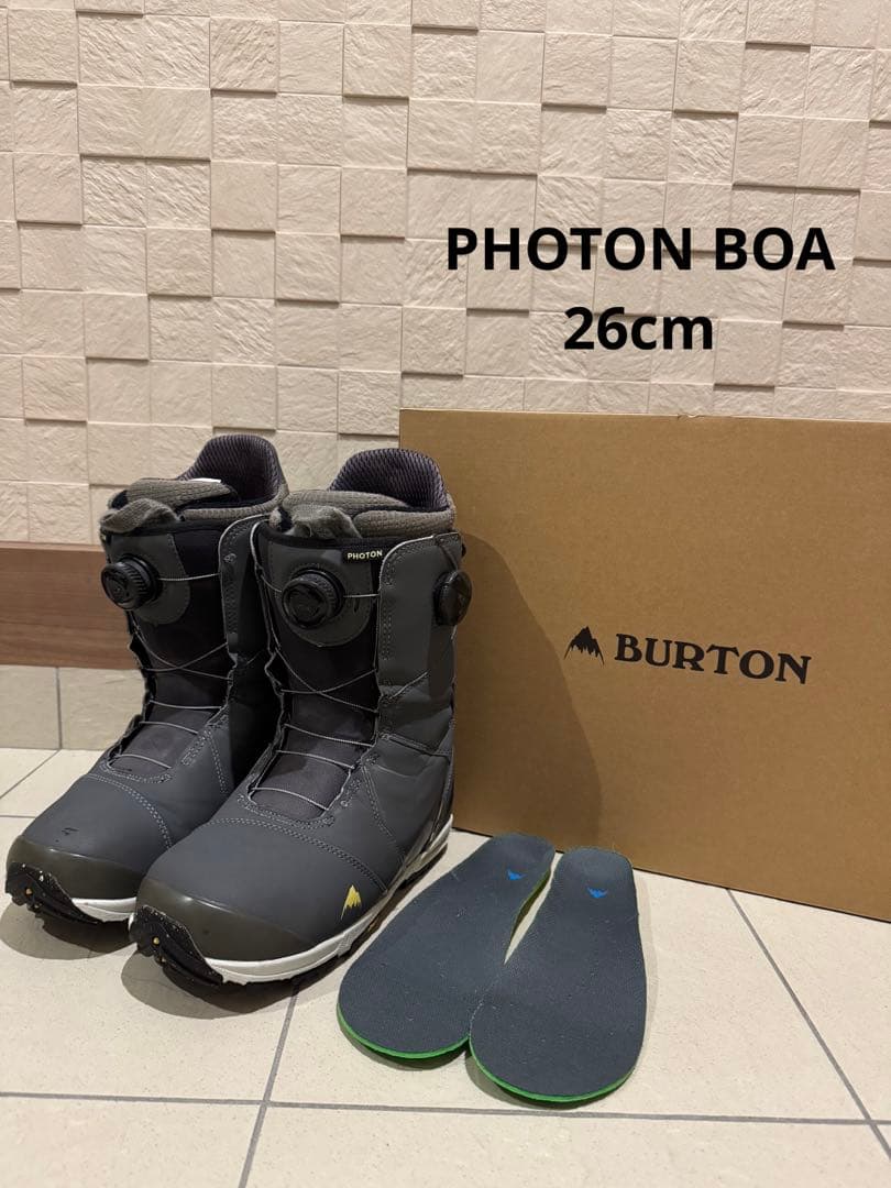 箱付きBURTON PHOTON BOA 26cm NITRO Victoria