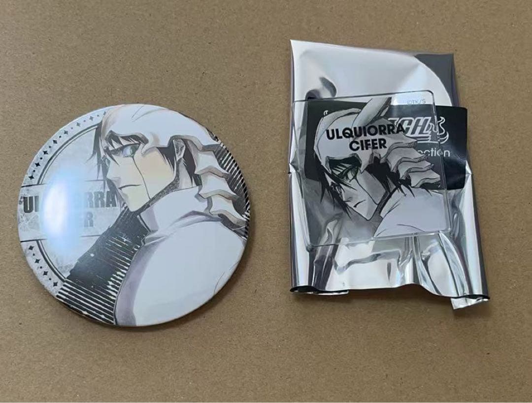 WJ50周年展　BLEACH ブリーチ ウルキオラ 缶バッジ　アクリルバッジ
