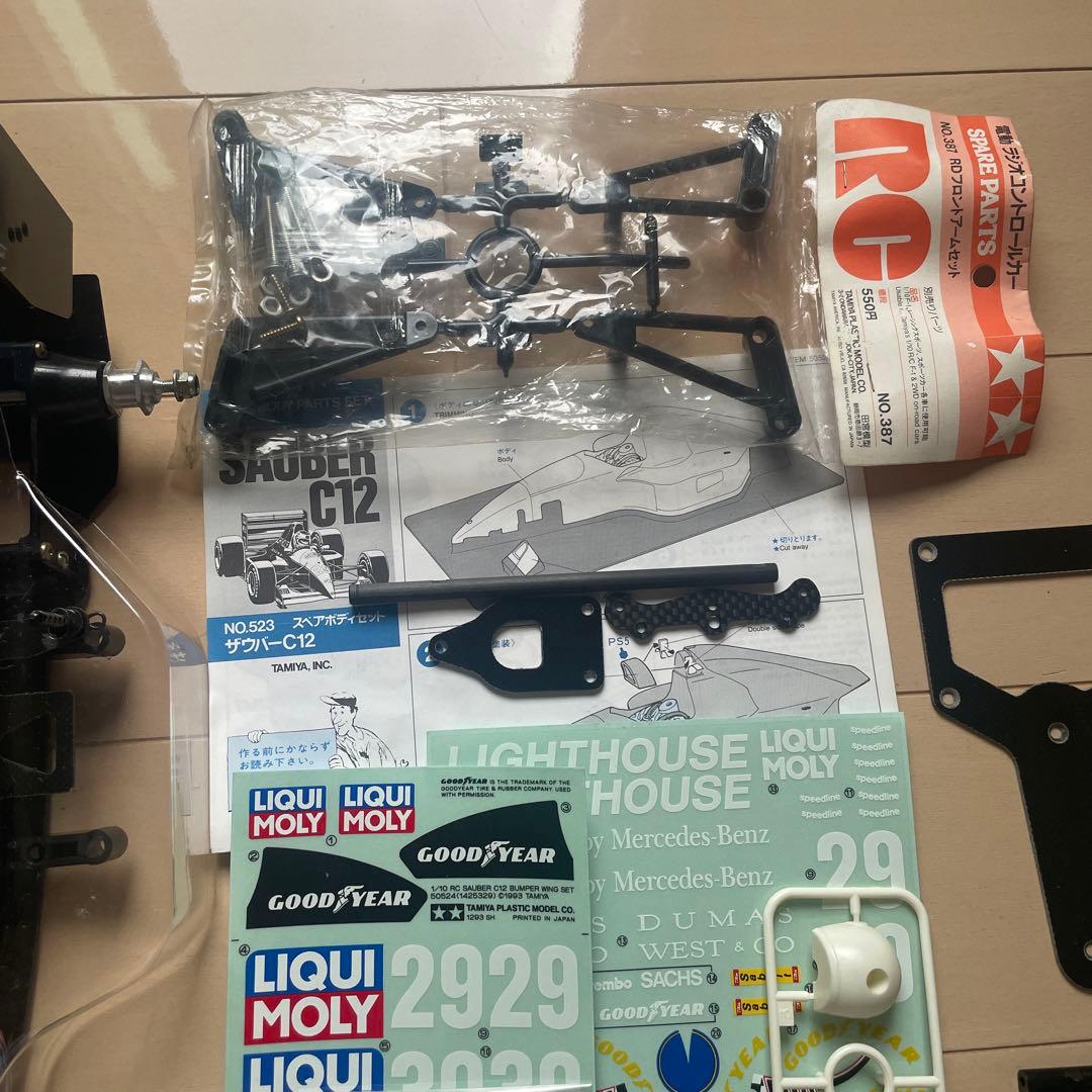 タミヤラジコン　Ｆ103 ザウバー　ボディ付き