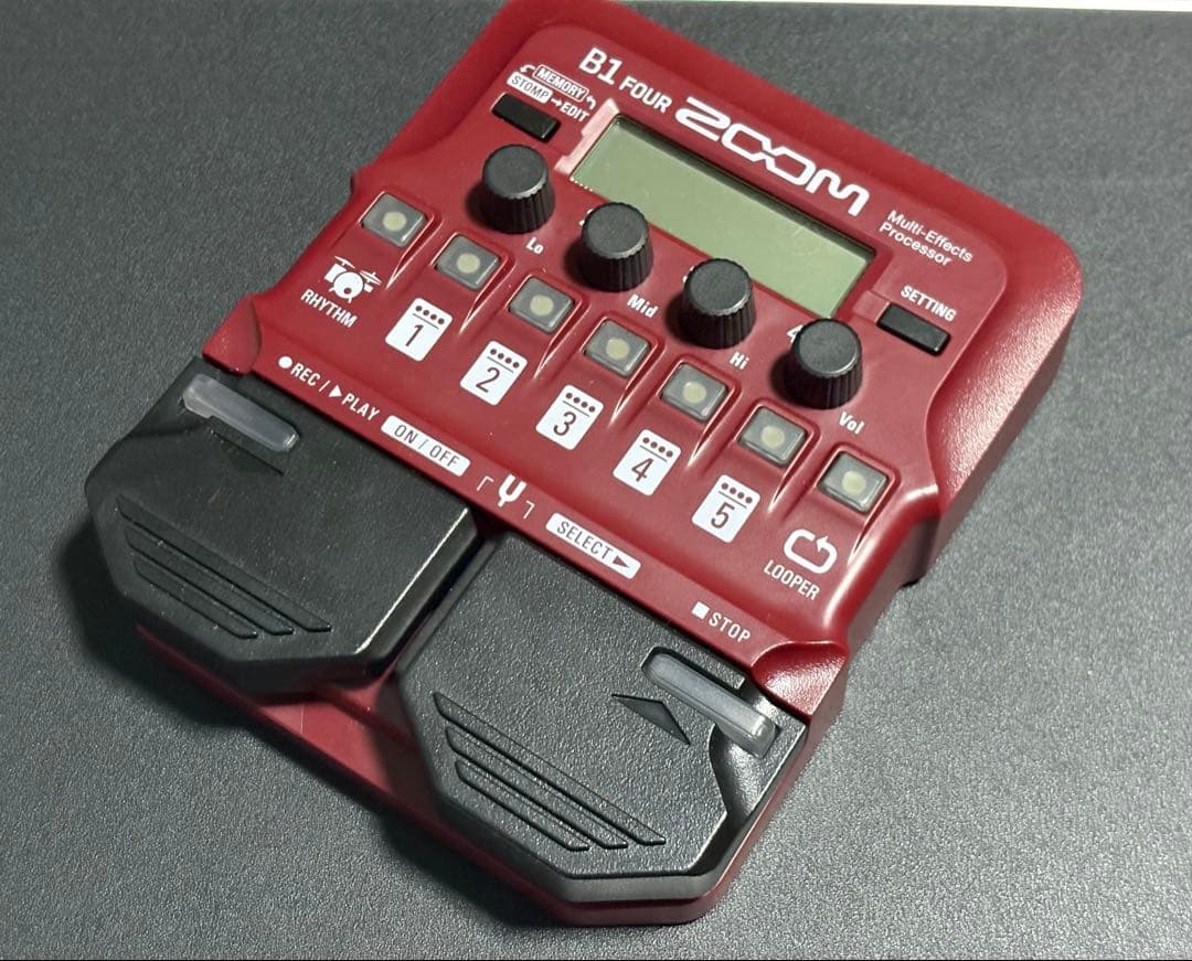 ※箱説明書ありZOOM B1 FOUR